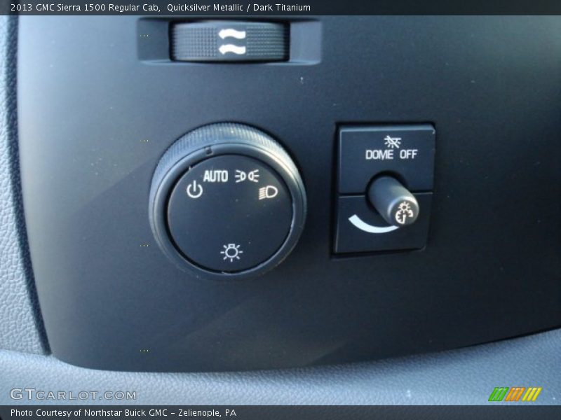 Quicksilver Metallic / Dark Titanium 2013 GMC Sierra 1500 Regular Cab