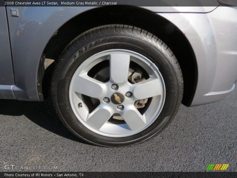 Medium Gray Metallic / Charcoal 2008 Chevrolet Aveo LT Sedan