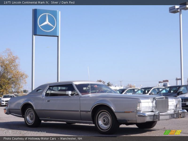 Front 3/4 View of 1975 Continental Mark IV