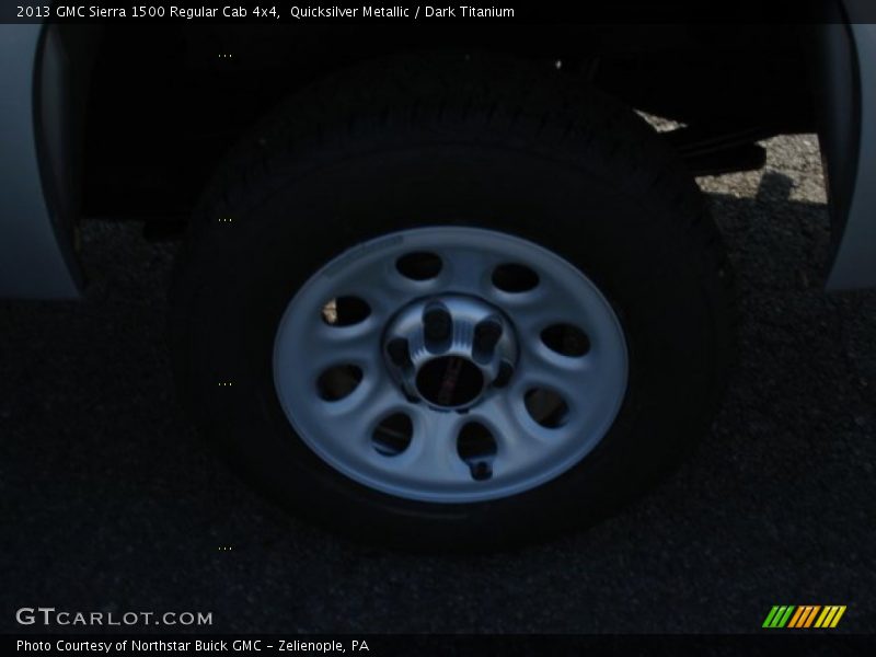 Quicksilver Metallic / Dark Titanium 2013 GMC Sierra 1500 Regular Cab 4x4