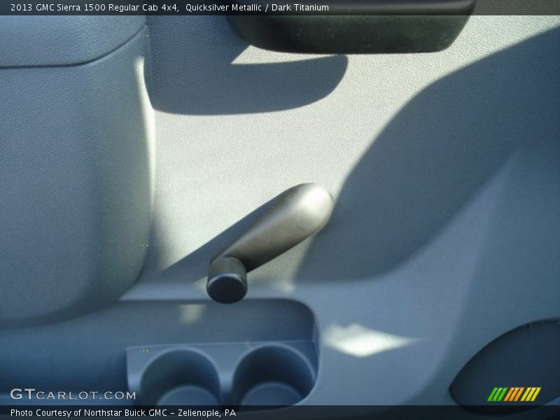 Quicksilver Metallic / Dark Titanium 2013 GMC Sierra 1500 Regular Cab 4x4