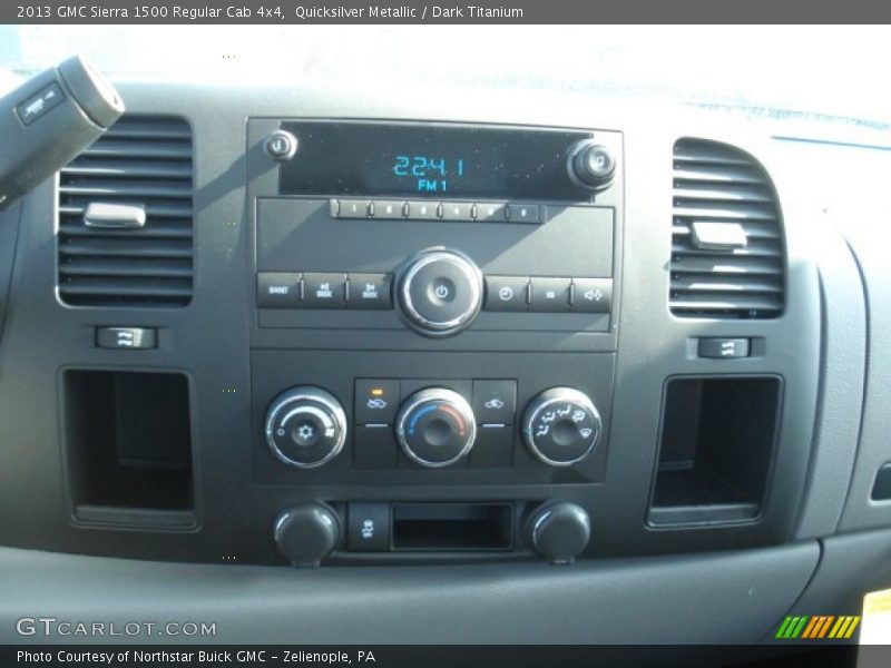 Quicksilver Metallic / Dark Titanium 2013 GMC Sierra 1500 Regular Cab 4x4