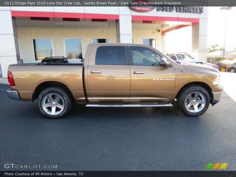 Saddle Brown Pearl / Dark Slate Gray/Medium Graystone 2011 Dodge Ram 1500 Lone Star Crew Cab