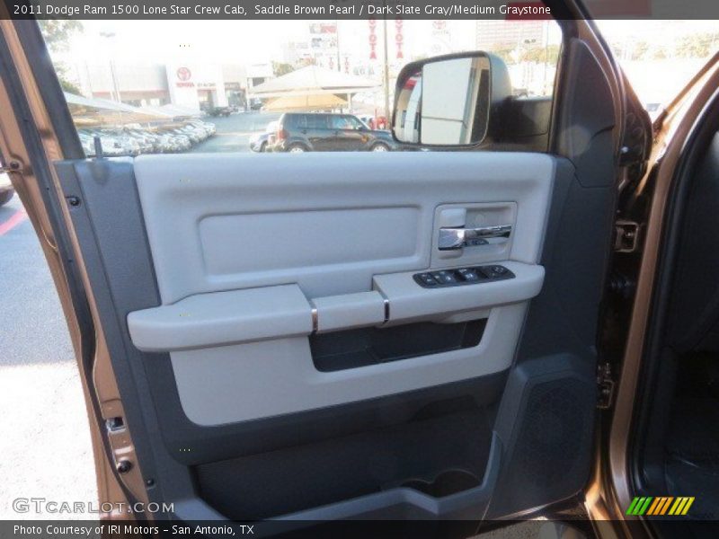 Saddle Brown Pearl / Dark Slate Gray/Medium Graystone 2011 Dodge Ram 1500 Lone Star Crew Cab