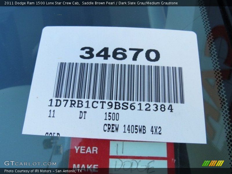 Saddle Brown Pearl / Dark Slate Gray/Medium Graystone 2011 Dodge Ram 1500 Lone Star Crew Cab