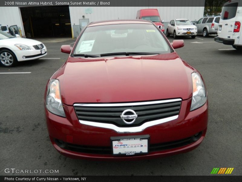 Sonoma Sunset Metallic / Blond 2008 Nissan Altima Hybrid