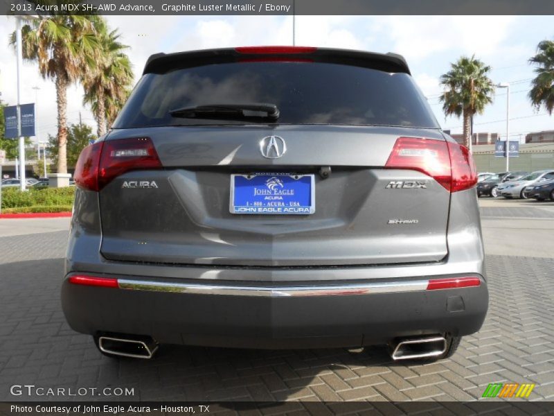 Graphite Luster Metallic / Ebony 2013 Acura MDX SH-AWD Advance