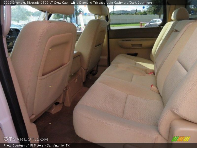 White Diamond Tricoat / Light Cashmere/Dark Cashmere 2012 Chevrolet Silverado 1500 LT Crew Cab