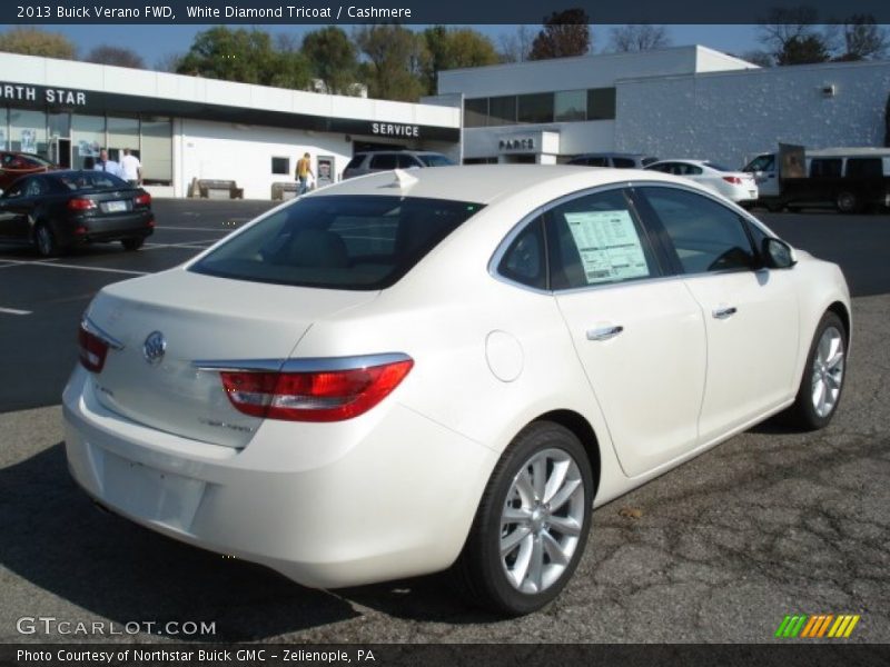 White Diamond Tricoat / Cashmere 2013 Buick Verano FWD