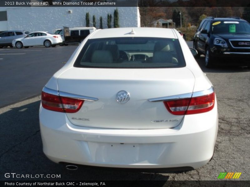 White Diamond Tricoat / Cashmere 2013 Buick Verano FWD