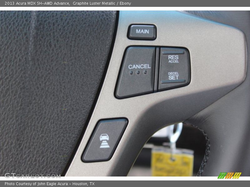 Graphite Luster Metallic / Ebony 2013 Acura MDX SH-AWD Advance