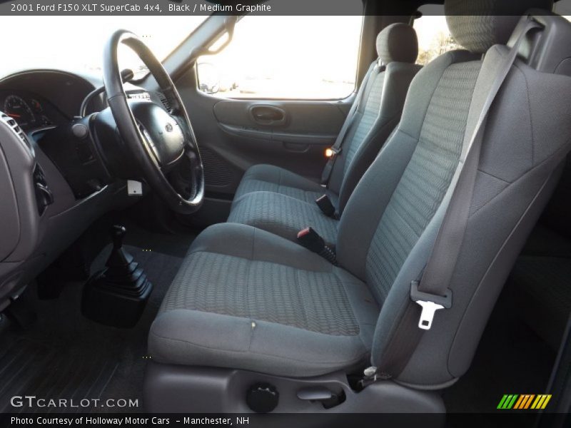 Front Seat of 2001 F150 XLT SuperCab 4x4