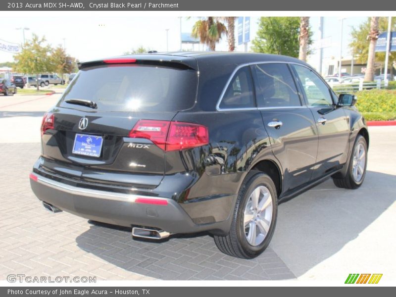 Crystal Black Pearl / Parchment 2013 Acura MDX SH-AWD