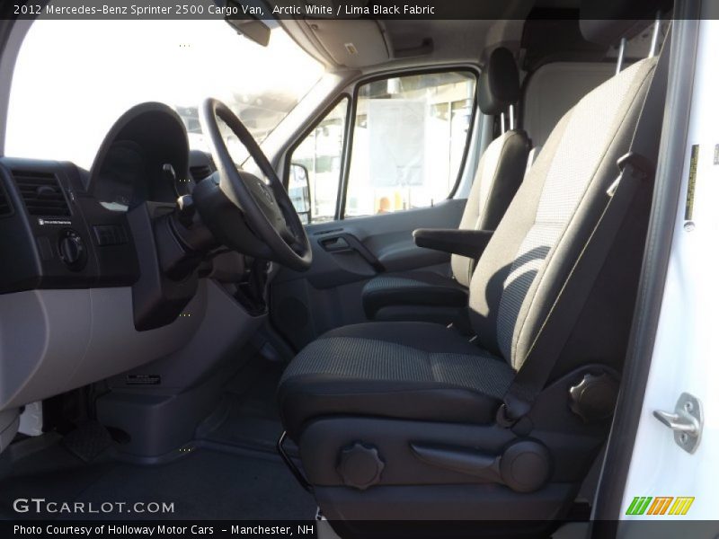 Arctic White / Lima Black Fabric 2012 Mercedes-Benz Sprinter 2500 Cargo Van