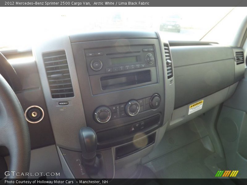 Arctic White / Lima Black Fabric 2012 Mercedes-Benz Sprinter 2500 Cargo Van