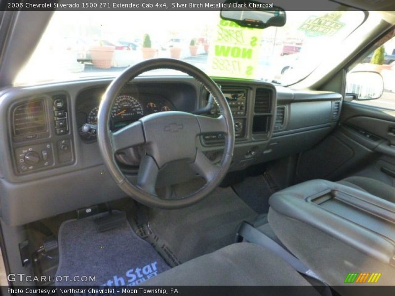 Silver Birch Metallic / Dark Charcoal 2006 Chevrolet Silverado 1500 Z71 Extended Cab 4x4