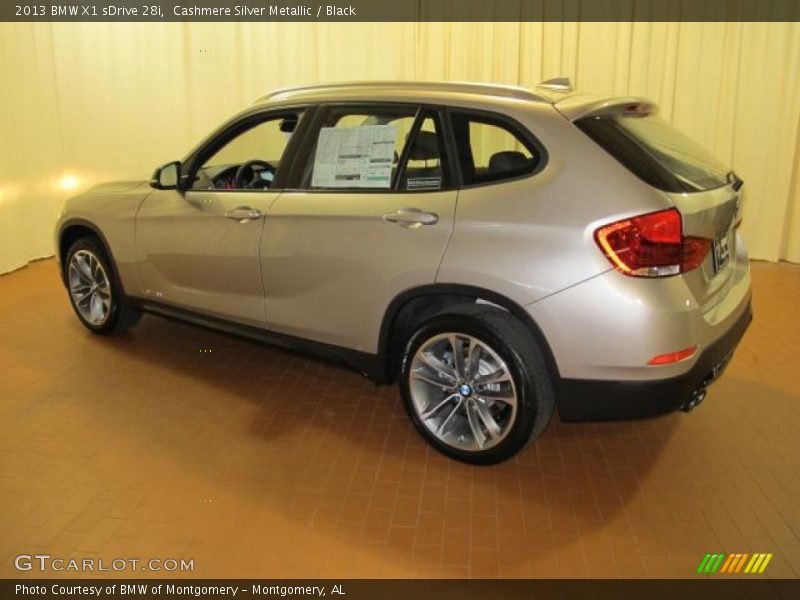 Cashmere Silver Metallic / Black 2013 BMW X1 sDrive 28i