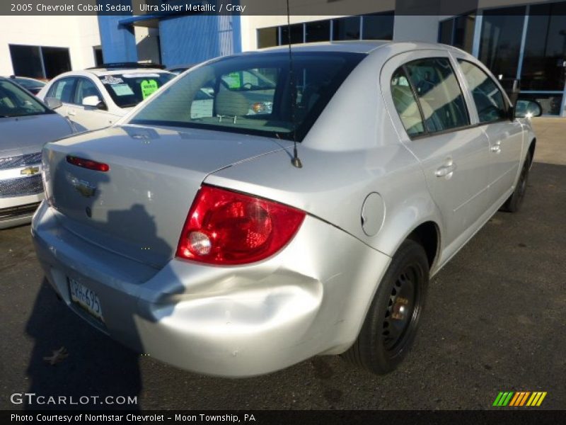 Ultra Silver Metallic / Gray 2005 Chevrolet Cobalt Sedan