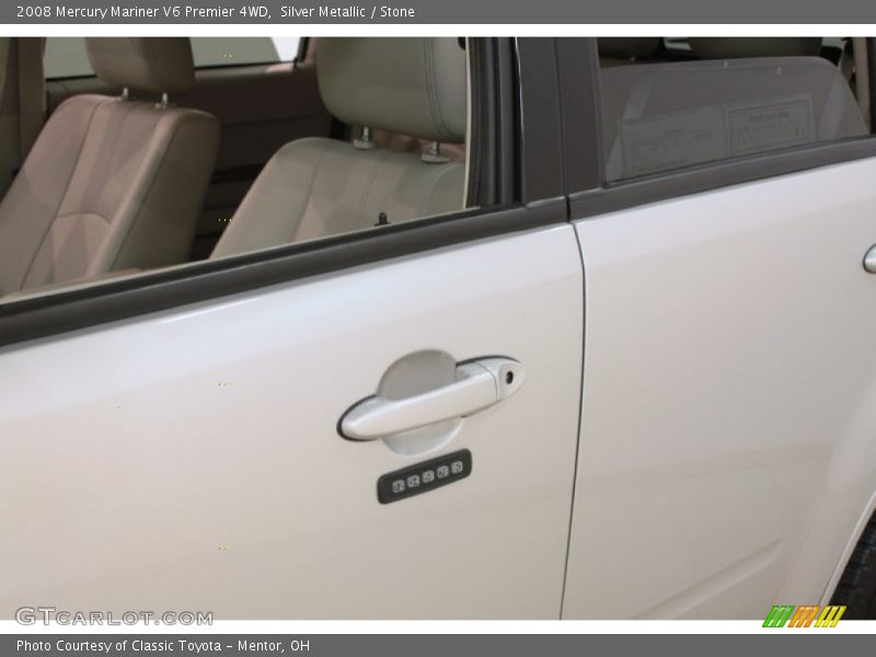Silver Metallic / Stone 2008 Mercury Mariner V6 Premier 4WD