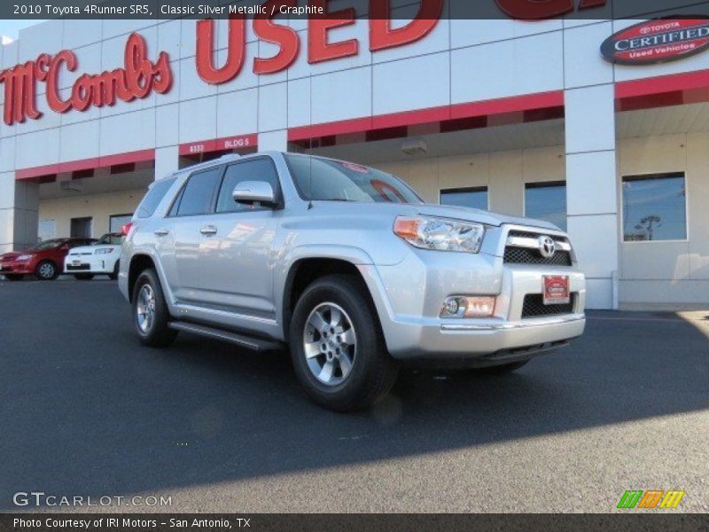 Classic Silver Metallic / Graphite 2010 Toyota 4Runner SR5