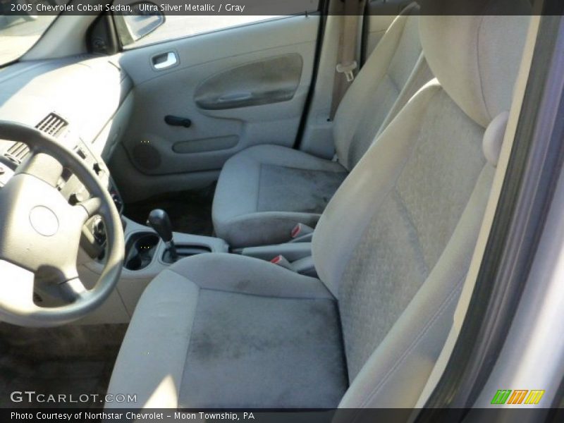 Ultra Silver Metallic / Gray 2005 Chevrolet Cobalt Sedan