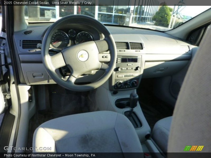 Ultra Silver Metallic / Gray 2005 Chevrolet Cobalt Sedan