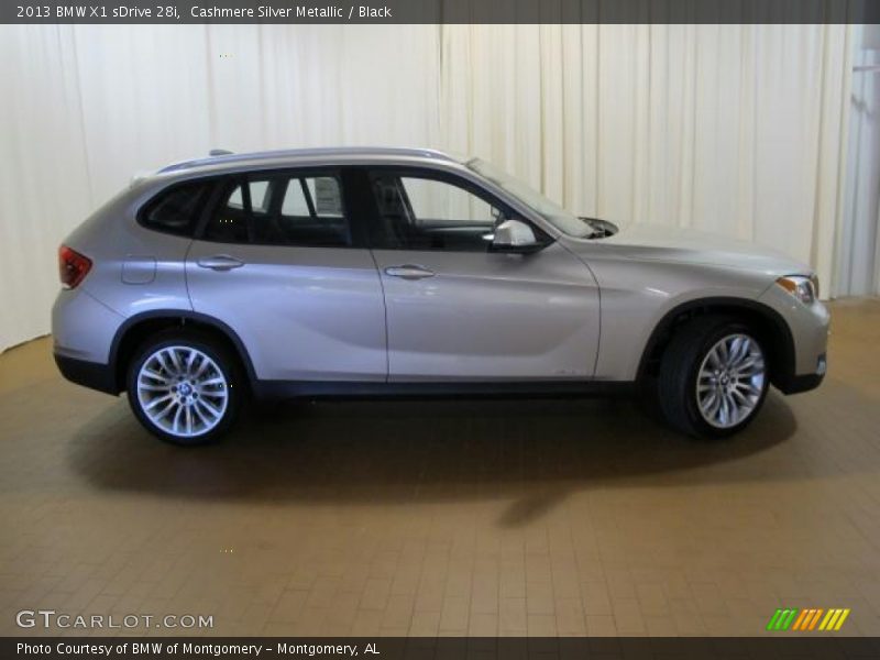 Cashmere Silver Metallic / Black 2013 BMW X1 sDrive 28i