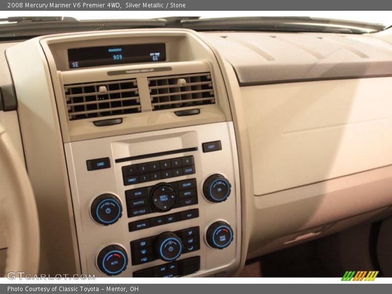 Silver Metallic / Stone 2008 Mercury Mariner V6 Premier 4WD