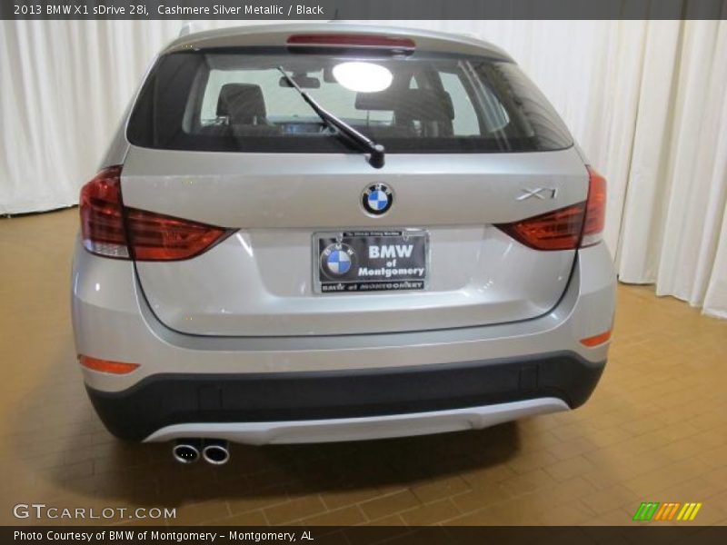 Cashmere Silver Metallic / Black 2013 BMW X1 sDrive 28i