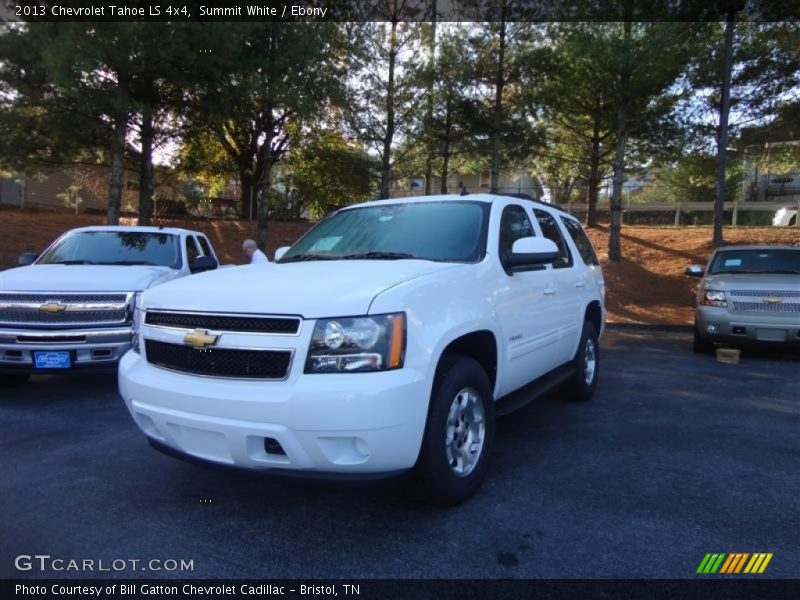 Summit White / Ebony 2013 Chevrolet Tahoe LS 4x4