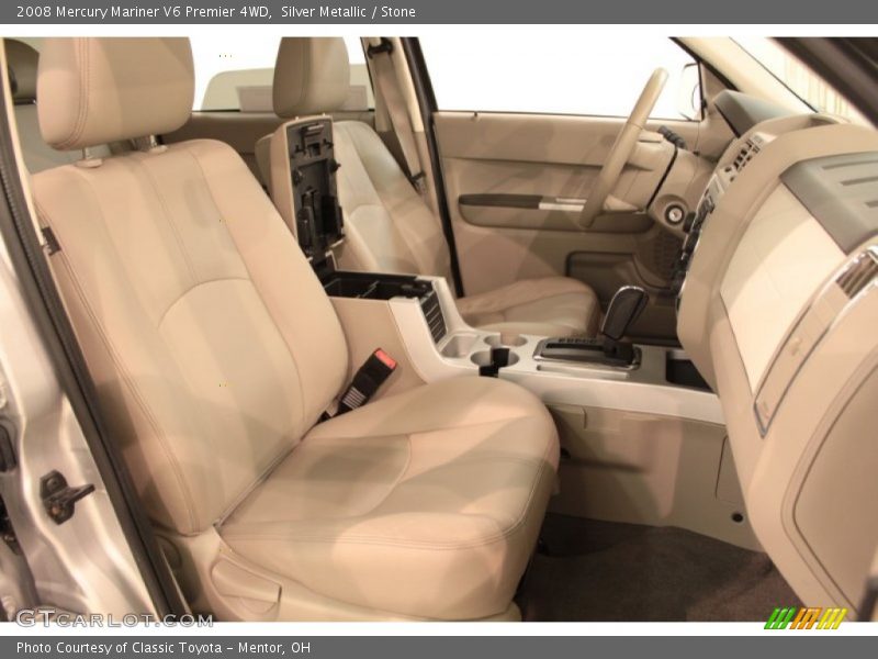 Silver Metallic / Stone 2008 Mercury Mariner V6 Premier 4WD