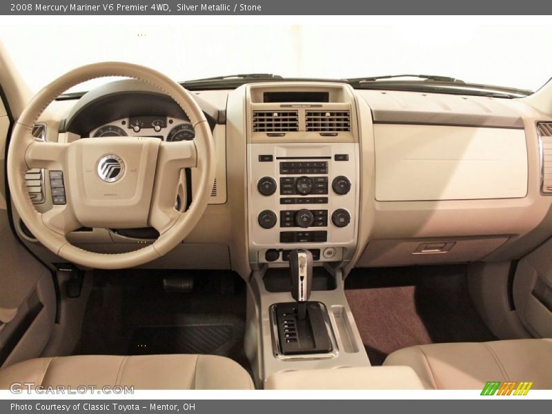 Silver Metallic / Stone 2008 Mercury Mariner V6 Premier 4WD
