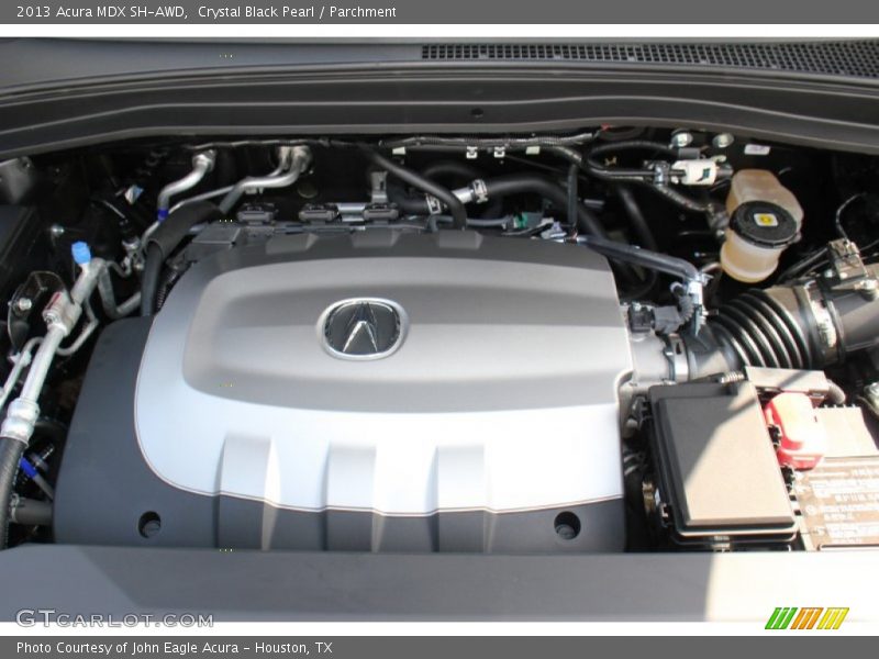 Crystal Black Pearl / Parchment 2013 Acura MDX SH-AWD
