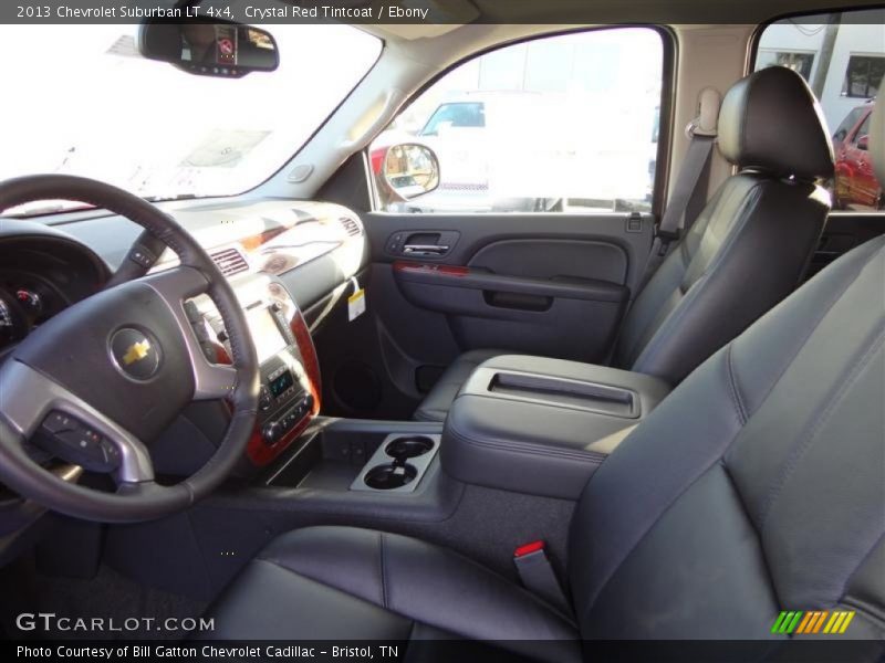 Crystal Red Tintcoat / Ebony 2013 Chevrolet Suburban LT 4x4