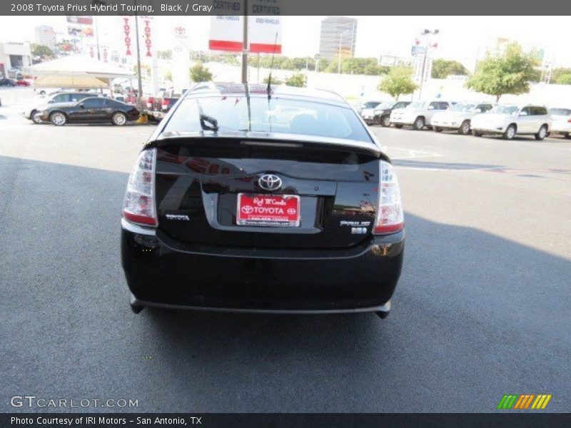 Black / Gray 2008 Toyota Prius Hybrid Touring