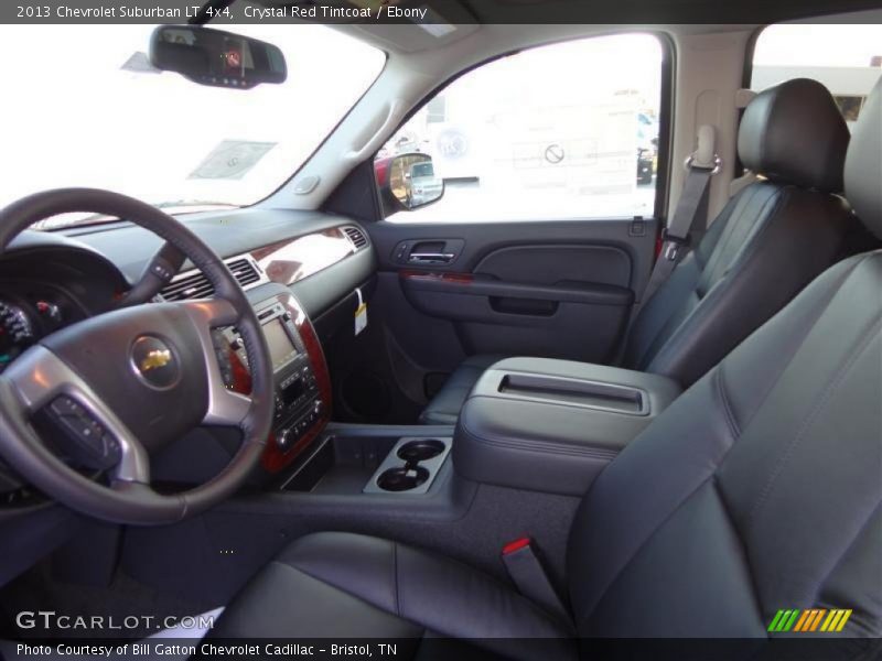 Crystal Red Tintcoat / Ebony 2013 Chevrolet Suburban LT 4x4