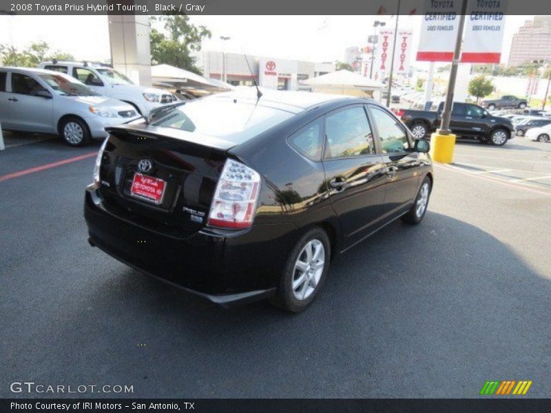 Black / Gray 2008 Toyota Prius Hybrid Touring