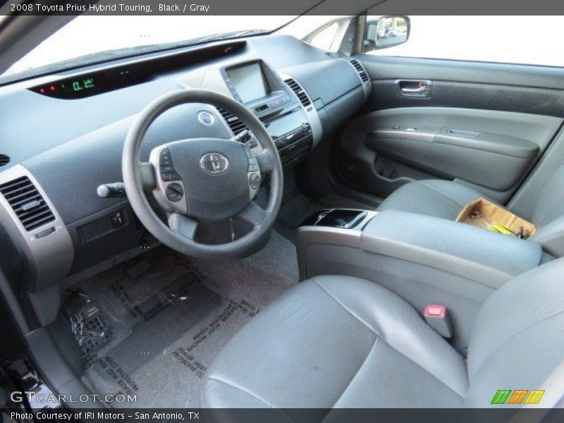 Black / Gray 2008 Toyota Prius Hybrid Touring