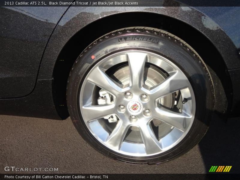 Black Diamond Tricoat / Jet Black/Jet Black Accents 2013 Cadillac ATS 2.5L