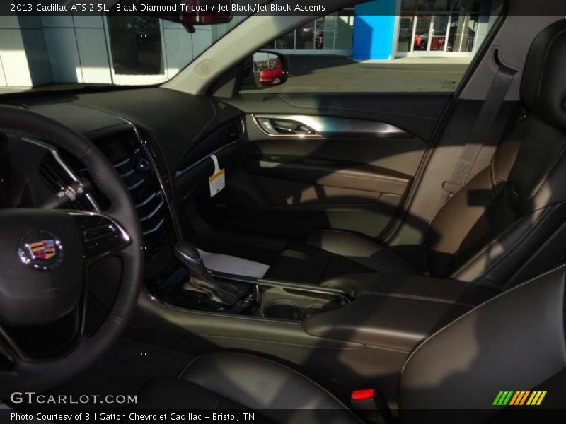 Black Diamond Tricoat / Jet Black/Jet Black Accents 2013 Cadillac ATS 2.5L