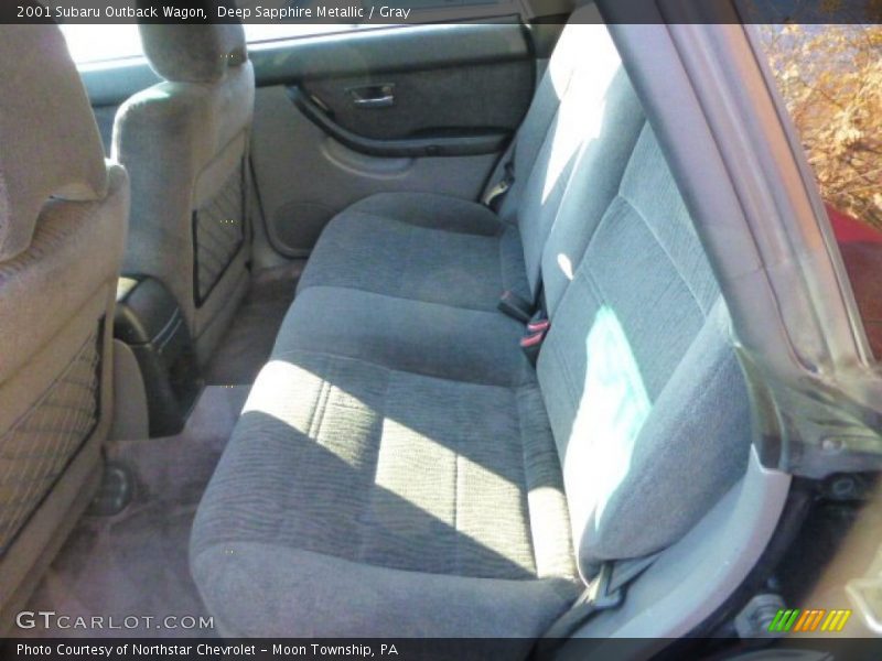 Deep Sapphire Metallic / Gray 2001 Subaru Outback Wagon
