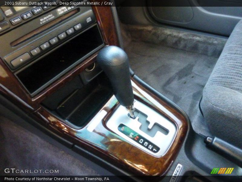 Deep Sapphire Metallic / Gray 2001 Subaru Outback Wagon