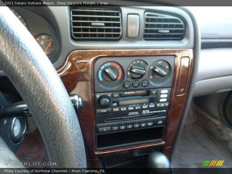 Deep Sapphire Metallic / Gray 2001 Subaru Outback Wagon