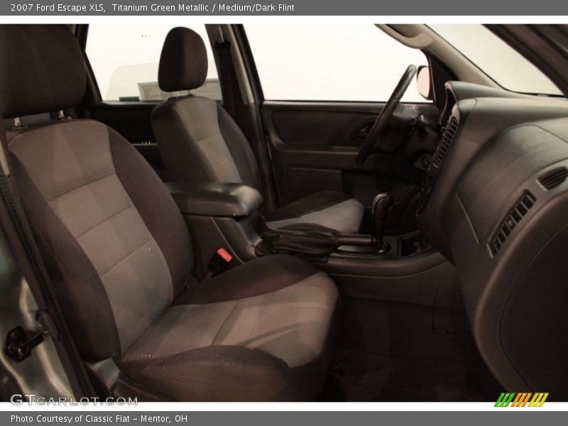 Titanium Green Metallic / Medium/Dark Flint 2007 Ford Escape XLS
