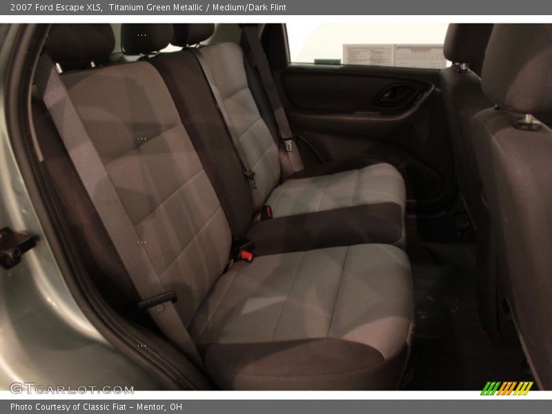 Titanium Green Metallic / Medium/Dark Flint 2007 Ford Escape XLS