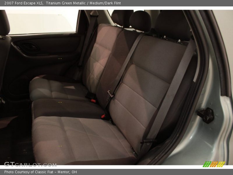 Titanium Green Metallic / Medium/Dark Flint 2007 Ford Escape XLS
