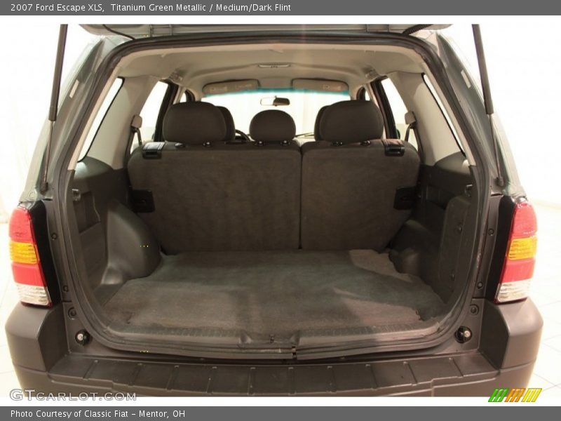 Titanium Green Metallic / Medium/Dark Flint 2007 Ford Escape XLS