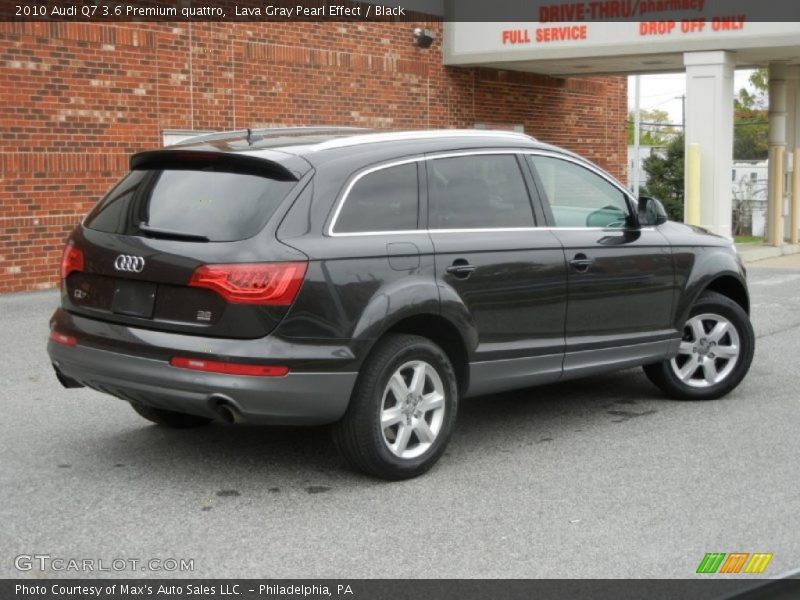 Lava Gray Pearl Effect / Black 2010 Audi Q7 3.6 Premium quattro