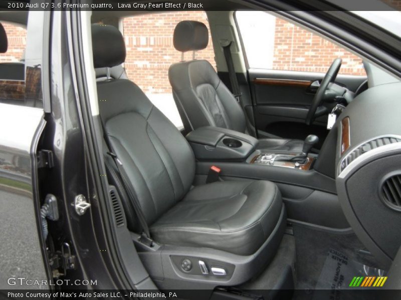Lava Gray Pearl Effect / Black 2010 Audi Q7 3.6 Premium quattro