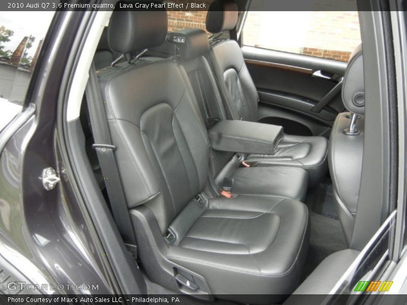 Lava Gray Pearl Effect / Black 2010 Audi Q7 3.6 Premium quattro